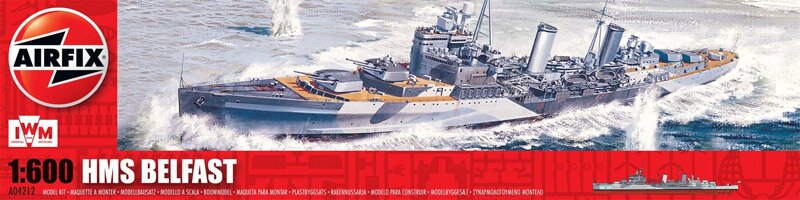модель КОРАБЛЬ HMS BELFAST